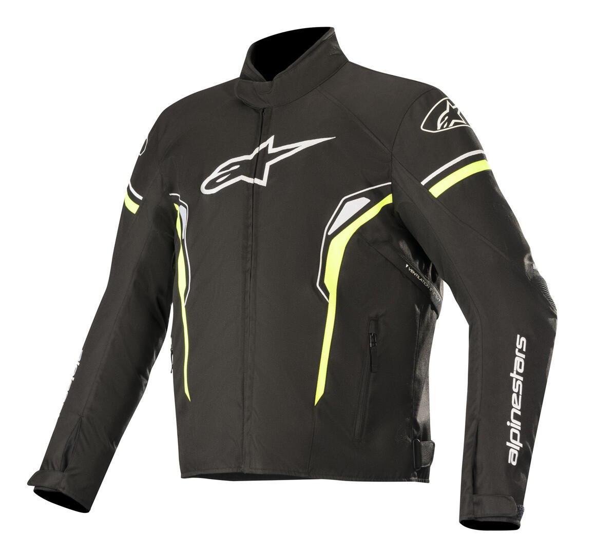 Водонепроницаемая мотоциклетная текстильная куртка Alpinestars T-SP-1, черный/белый/желтый
Водонепроницаемая мотоциклетная текстильная куртка Alpinestars T-SP-1, черный/белый/желтый