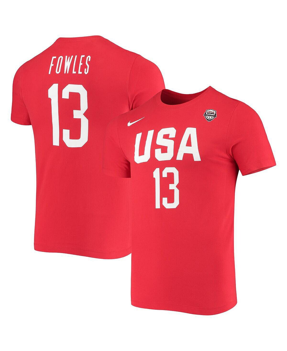 Женская футболка sylvia fowles usa basketball red name and number performance Nike, красный
Женская футболка sylvia fowles usa basketball red name and number performance Nike, красный