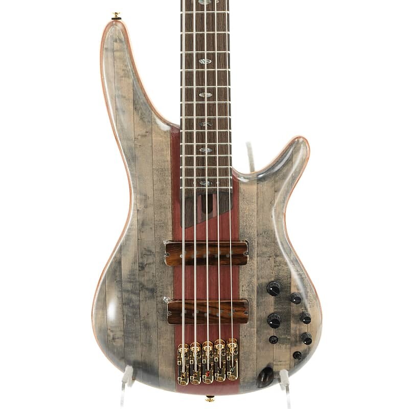 Ibanez SR5CMDX - 5-струнная бас-гитара с сумкой для переноски - Black Ice Low Gloss SR5CMDX - 5 String Bass -
Ibanez SR5CMDX - 5-струнная бас-гитара с сумкой для переноски - Black Ice Low Gloss SR5CMDX - 5 String Bass -