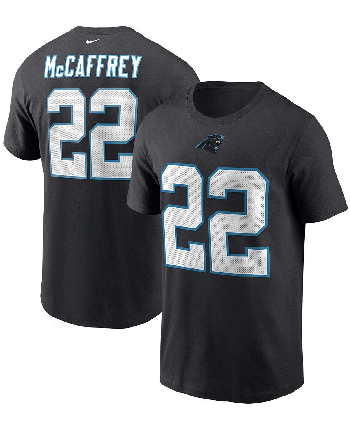 Мужская футболка christian mccaffrey black carolina panthers с именем и номером Nike, черный
Мужская футболка christian mccaffrey black carolina panthers с именем и номером Nike, черный