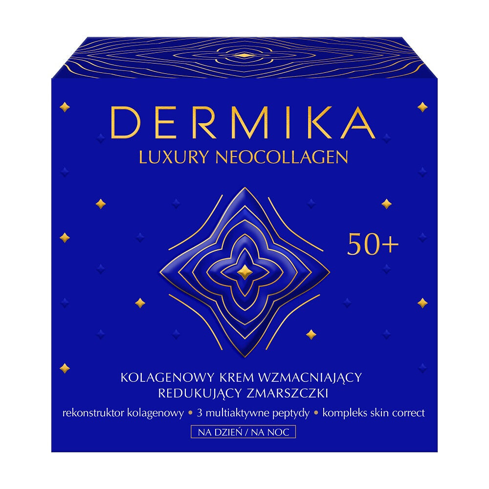 Dermika Роскошный крем для укрепления коллагена Neocollagen 50+ для уменьшения морщин днем и ночью 50мл
Dermika Роскошный крем для укрепления коллагена Neocollagen 50+ для уменьшения морщин днем и ночью 50мл