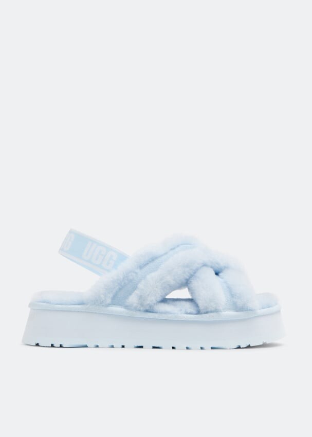 Шлепанцы UGG Disco Cross slides, синий
Шлепанцы UGG Disco Cross slides, синий