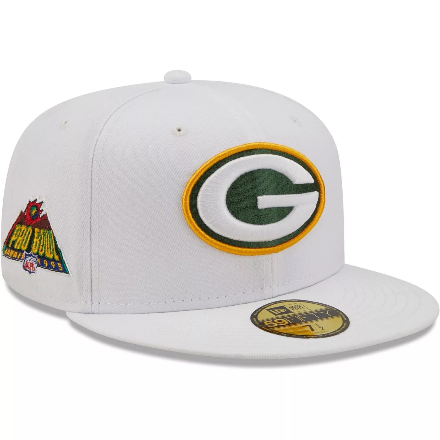 Мужская новая эра белая зеленая Bay Packers 1995 Pro Bowl Patch зеленая шляпа-комбинезон 59FIFY New Era
Мужская новая эра белая зеленая Bay Packers 1995 Pro Bowl Patch зеленая шляпа-комбинезон 59FIFY New Era