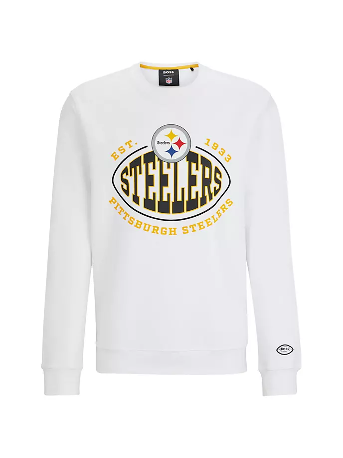 Толстовка из хлопковой смеси BOSS x NFL с совместным брендингом Boss, белый
Толстовка из хлопковой смеси BOSS x NFL с совместным брендингом Boss, белый