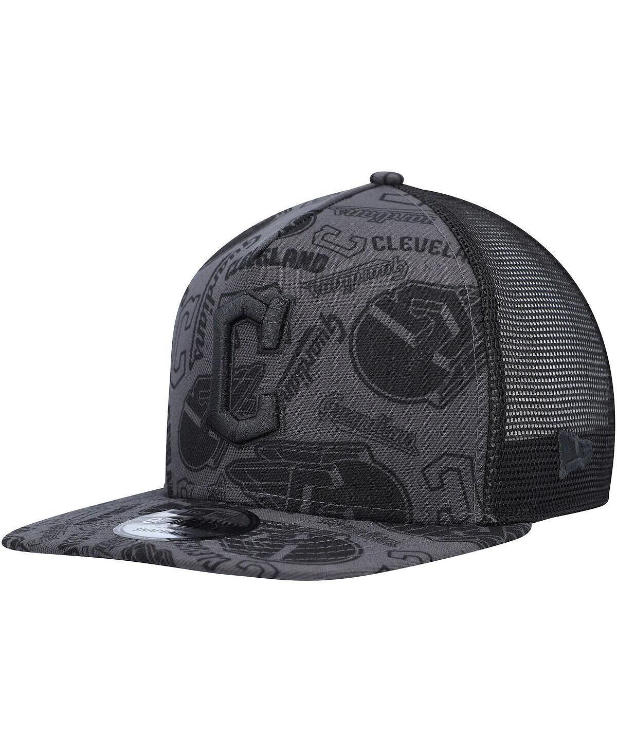 Мужская черная кепка Cleveland Guardians с повторяющейся А-образной рамкой 9FIFTY Trucker Snapback New Era
Мужская черная кепка Cleveland Guardians с повторяющейся А-образной рамкой 9FIFTY Trucker Snapback New Era