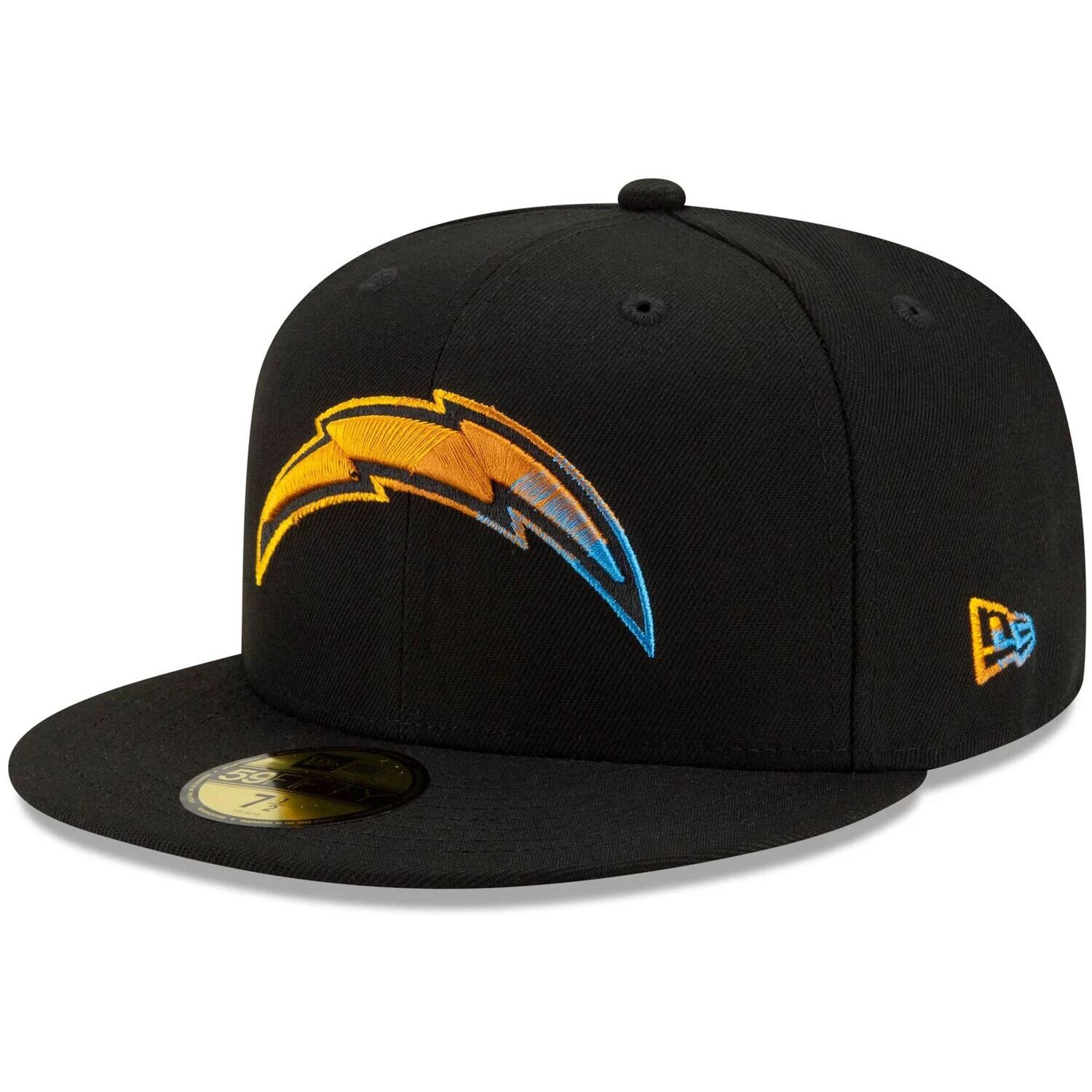 Мужская облегающая шляпа New Era Black Los Angeles Chargers с логотипом тусклого цвета 59FIFTY
Мужская облегающая шляпа New Era Black Los Angeles Chargers с логотипом тусклого цвета 59FIFTY