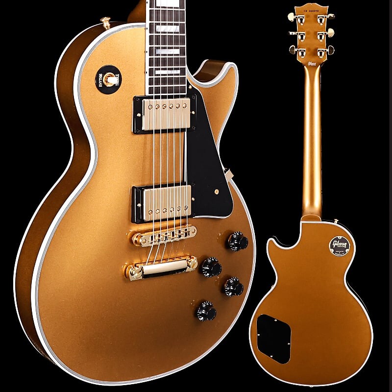 Электрогитара Gibson Les Paul Custom, All Double Gold w Gold Hardware 9lbs 8.8oz
Электрогитара Gibson Les Paul Custom, All Double Gold w Gold Hardware 9lbs 8.8oz