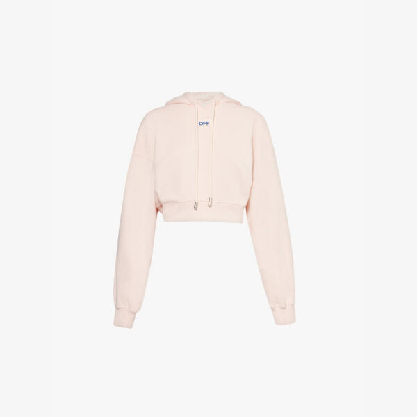 Толстовка свободного кроя из хлопкового трикотажа с фирменной вышивкой Off-White C/O Virgil Abloh, розовый
Толстовка свободного кроя из хлопкового трикотажа с фирменной вышивкой Off-White C/O Virgil Abloh, розовый