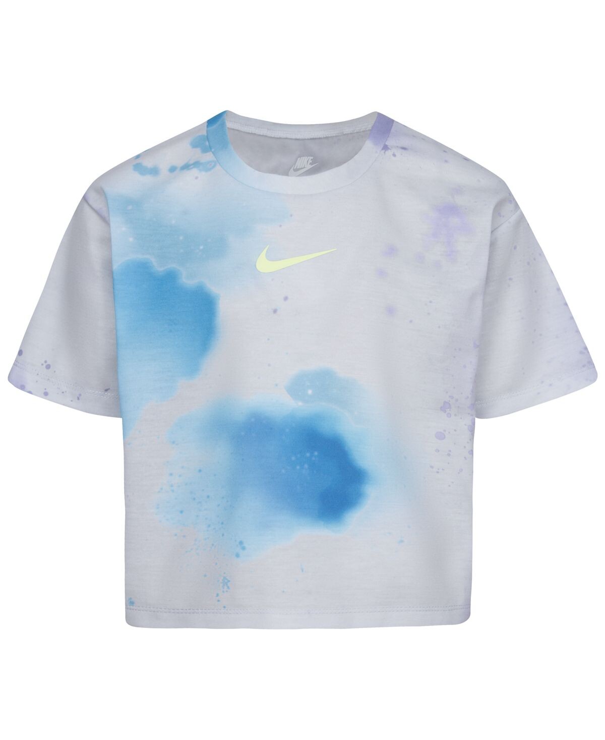 Свободная футболка с короткими рукавами Just DIY It для маленьких девочек Nike
Свободная футболка с короткими рукавами Just DIY It для маленьких девочек Nike