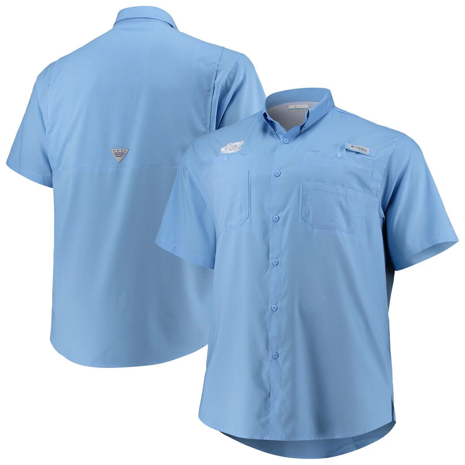 Мужская рубашка на пуговицах Columbia Carolina Blue North Carolina Tar Heels Big & Tall Tamiami Omni-Shade
Мужская рубашка на пуговицах Columbia Carolina Blue North Carolina Tar Heels Big & Tall Tamiami Omni-Shade