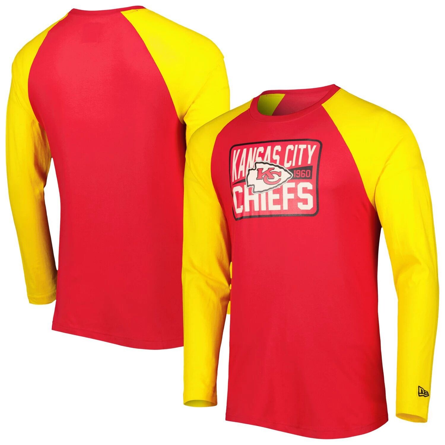 Мужская красная футболка с длинным рукавом Kansas City Chiefs Current реглан New Era, Красный
Мужская красная футболка с длинным рукавом Kansas City Chiefs Current реглан New Era, Красный