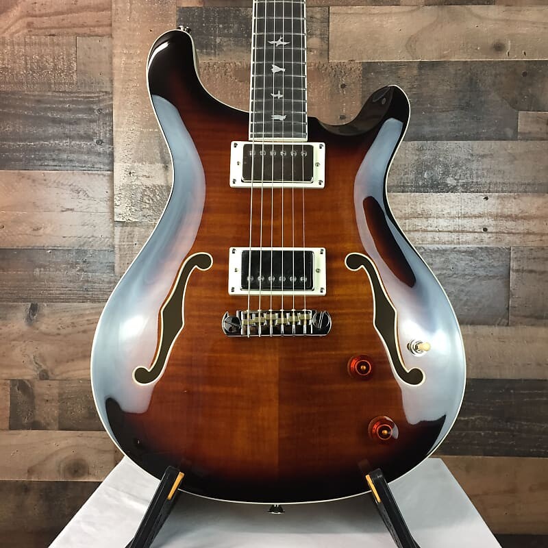 Электрогитара PRS SE Hollowbody II Black Gold Burst with Hard Case, Free Ship, 305
Электрогитара PRS SE Hollowbody II Black Gold Burst with Hard Case, Free Ship, 305