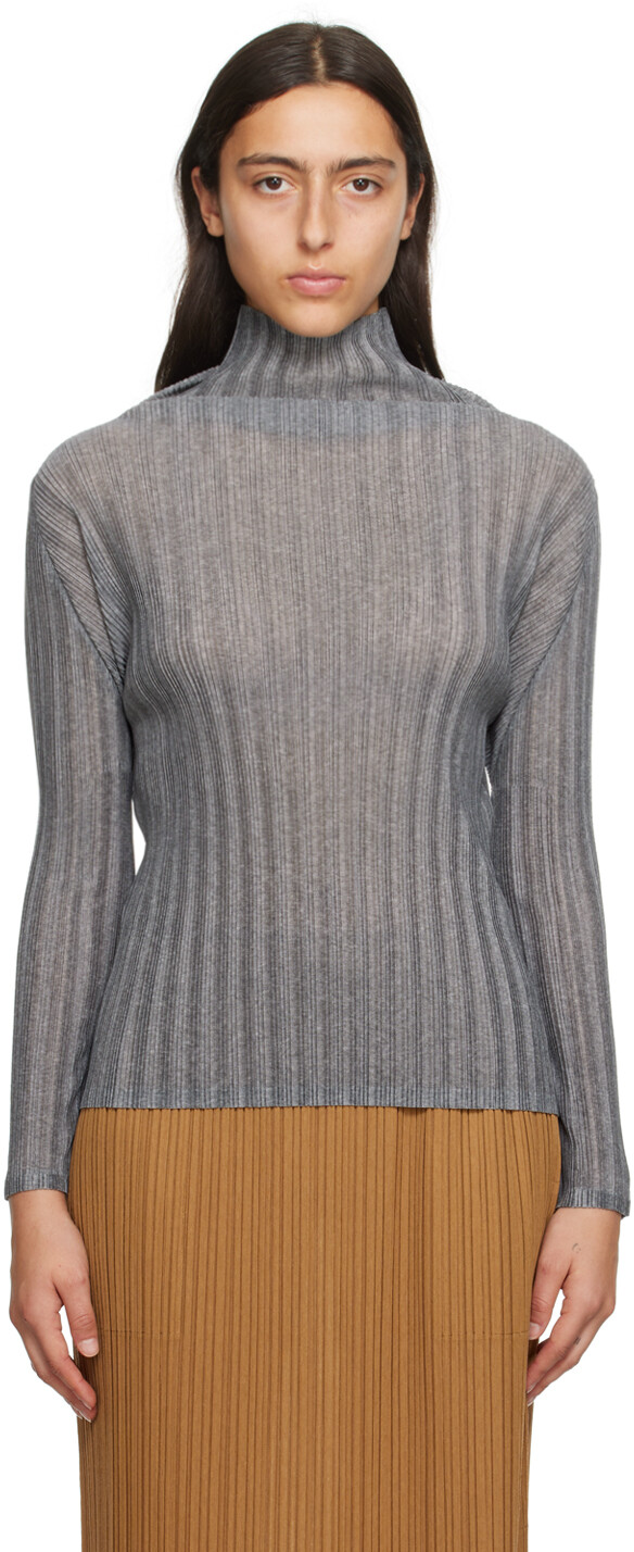 Серая водолазка Pleats Please Issey Miyake Basic, Серый, Серая водолазка Pleats Please Issey Miyake Basic
Серая водолазка Pleats Please Issey Miyake Basic, Серый, Серая водолазка Pleats Please Issey Miyake Basic