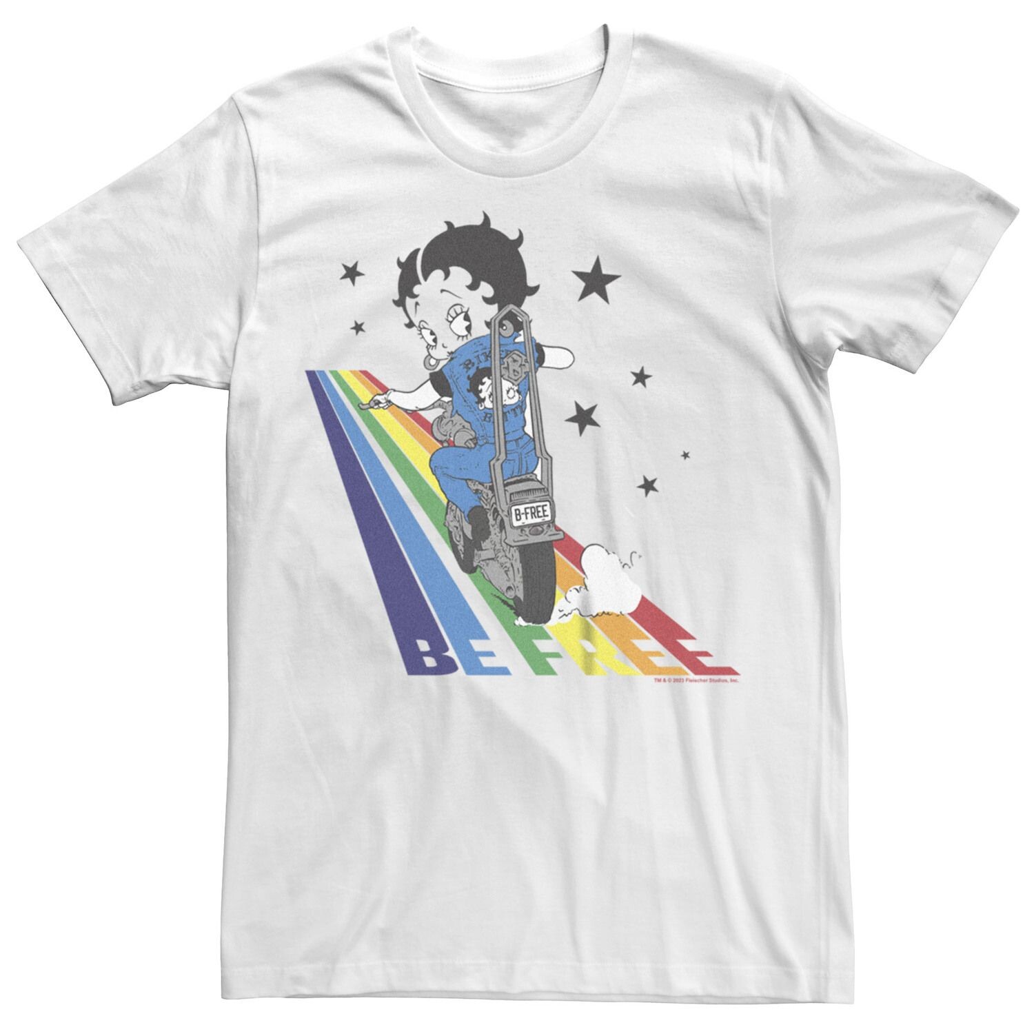Детская футболка с рисунком Betty Boop Be Free Pride Biker Boyfriend Licensed Character
Детская футболка с рисунком Betty Boop Be Free Pride Biker Boyfriend Licensed Character