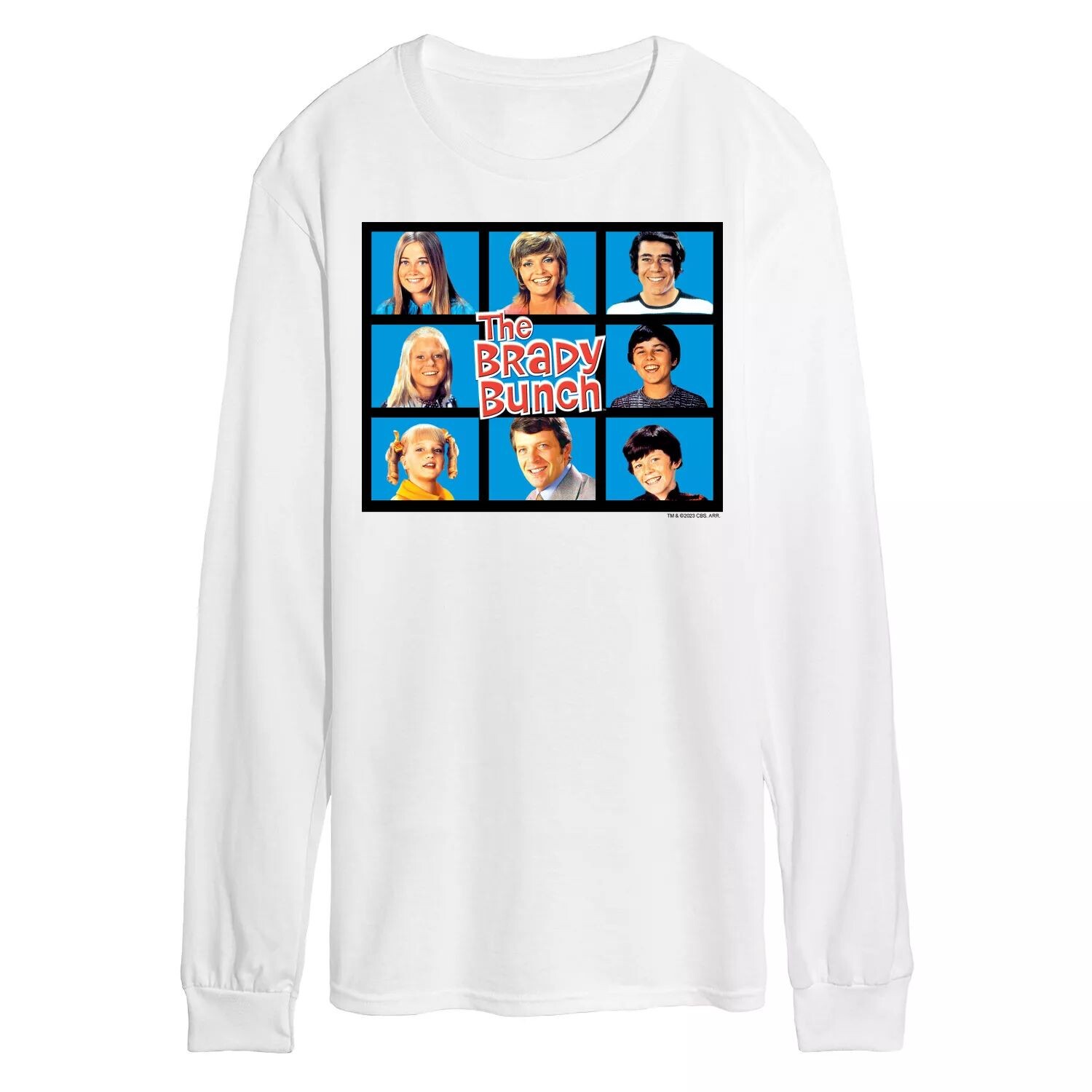 Мужская футболка с длинными рукавами и рисунком The Brady Bunch в сетку Licensed Character
Мужская футболка с длинными рукавами и рисунком The Brady Bunch в сетку Licensed Character