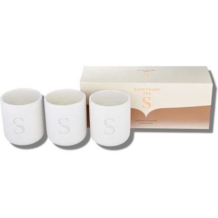 Trio Votive Gift 3 х 90 г фирменные керамические свечи с ароматом рубина и уда и велнеса Sanctuary, Sanctuary Spa
Trio Votive Gift 3 х 90 г фирменные керамические свечи с ароматом рубина и уда и велнеса Sanctuary, Sanctuary Spa