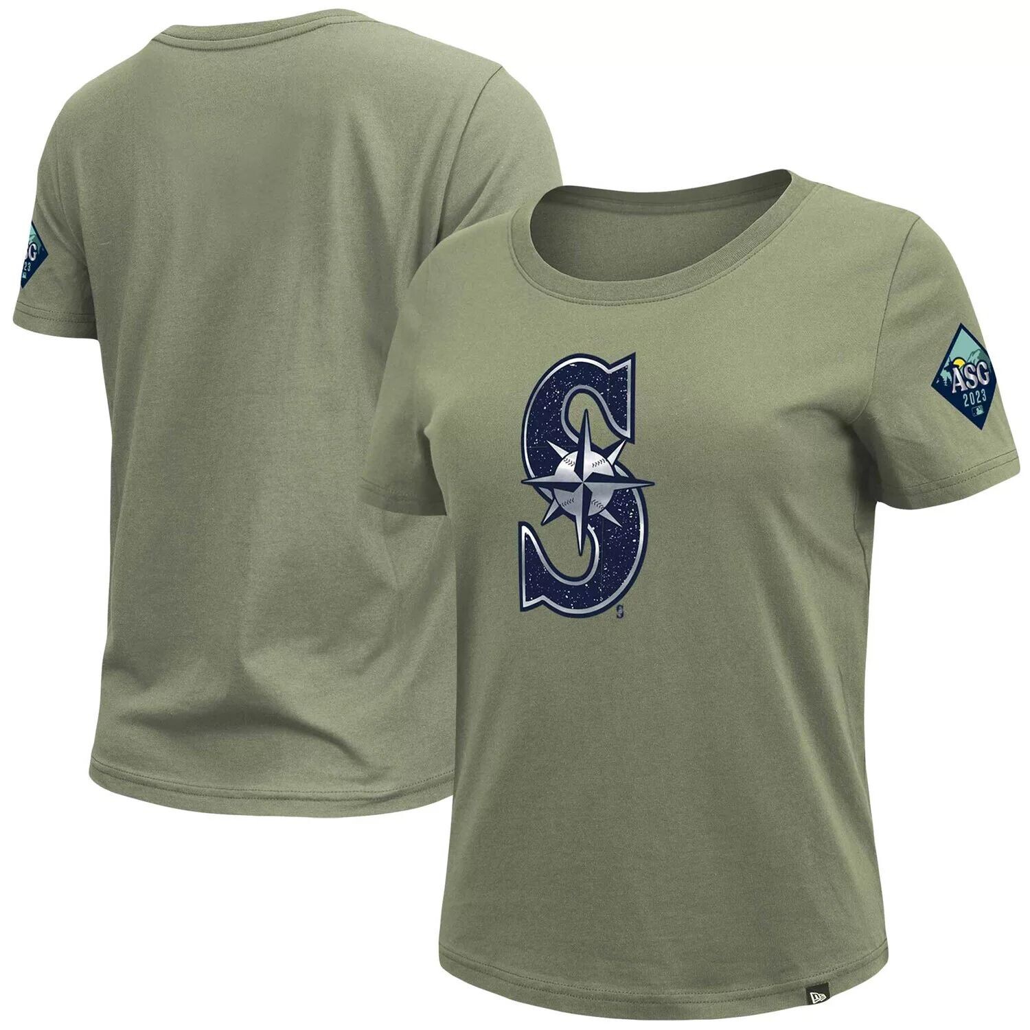 Зеленая женская футболка New Era Seattle Mariners с Матчем всех звезд MLB 2023 New Era
Зеленая женская футболка New Era Seattle Mariners с Матчем всех звезд MLB 2023 New Era