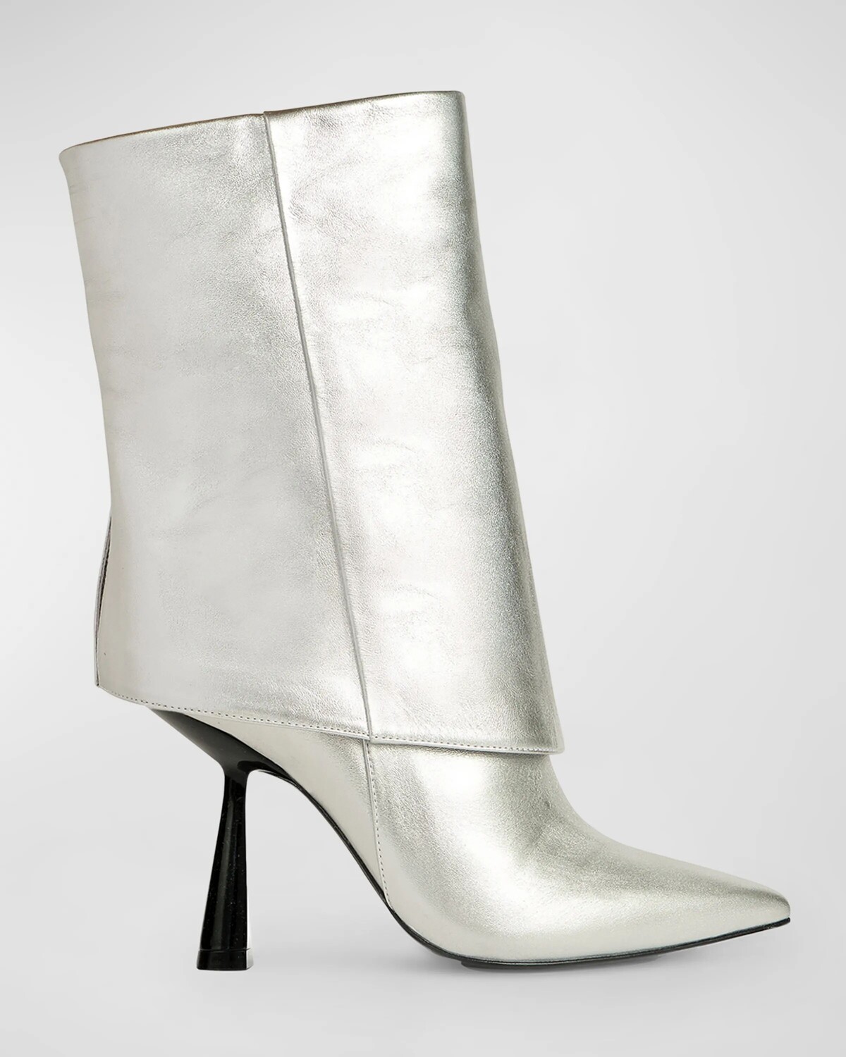 Кожаные ботинки на шпильке с складками Cecille Black Suede Studio, цвет Silver Metallic Leather
Кожаные ботинки на шпильке с складками Cecille Black Suede Studio, цвет Silver Metallic Leather