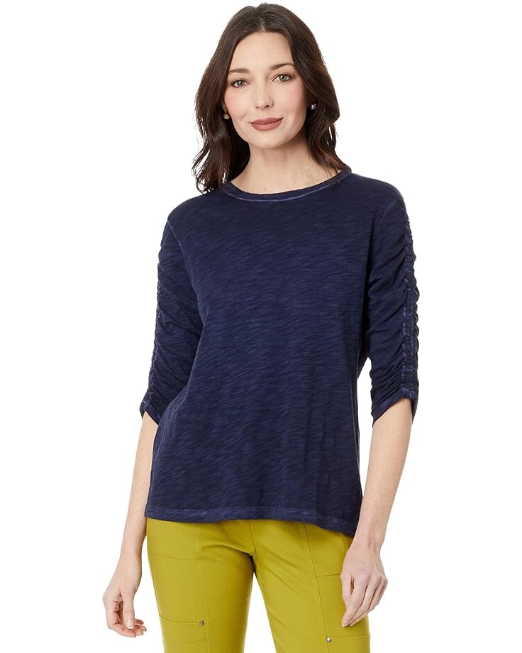 Футболка Elliott Lauren Enzyme Wash Jersey, Crew neck , Ruched Sleeve, темно-синий
Футболка Elliott Lauren Enzyme Wash Jersey, Crew neck , Ruched Sleeve, темно-синий