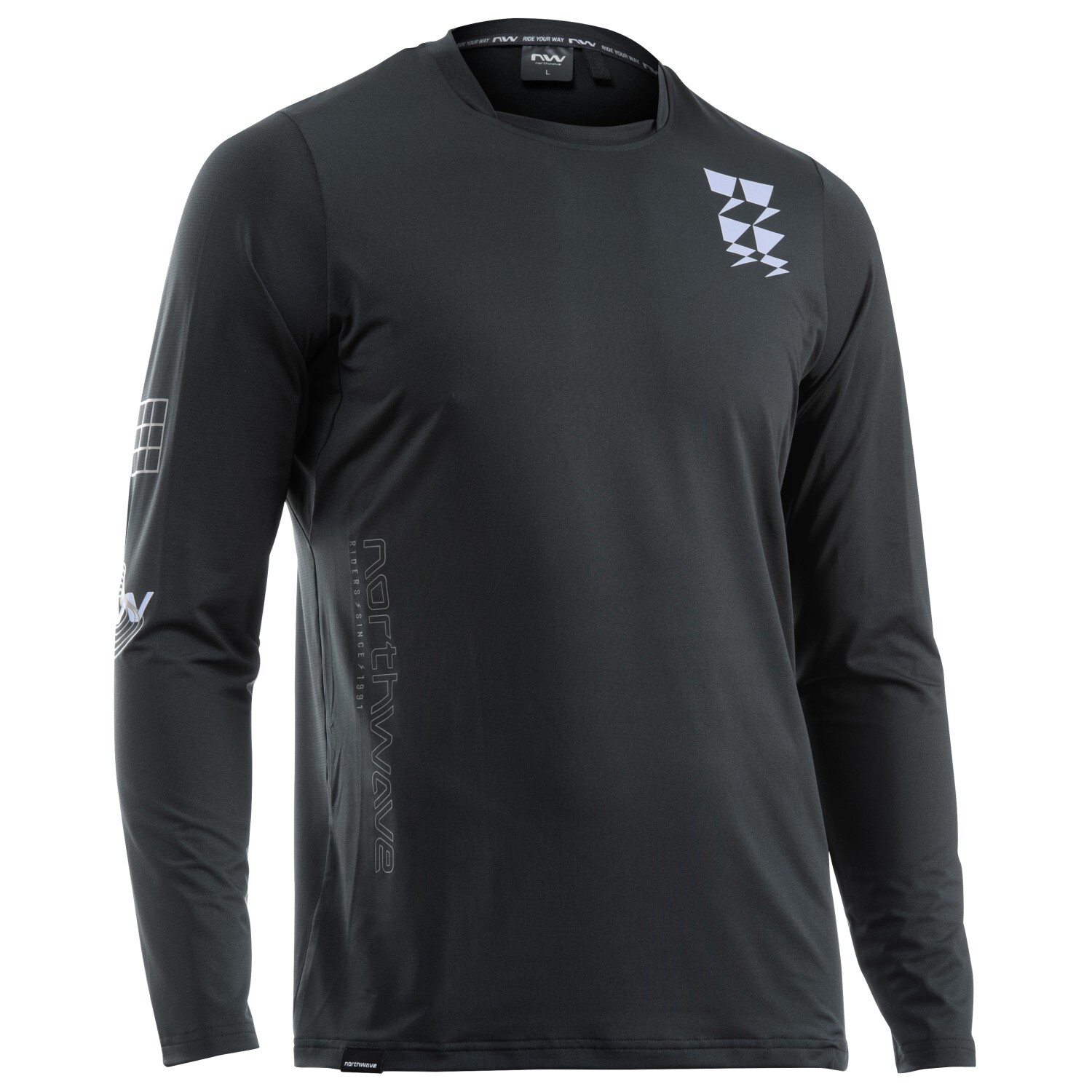 Велосипедный трикотаж Northwave Bomb Jersey Long Sleeve, цвет Black/Light Grey
Велосипедный трикотаж Northwave Bomb Jersey Long Sleeve, цвет Black/Light Grey