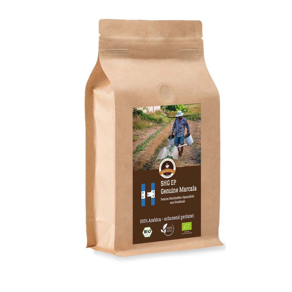 Настоящая маркала из Гондураса — 500 г цельных бобов The Coffe And Tea Company
Настоящая маркала из Гондураса — 500 г цельных бобов The Coffe And Tea Company