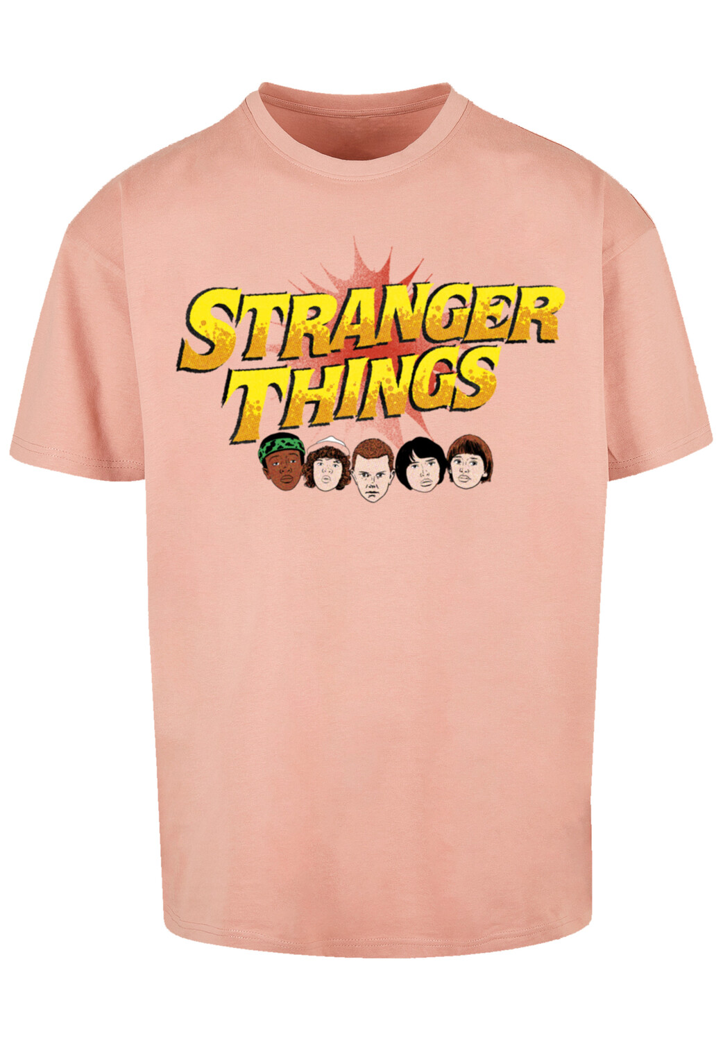 Футболка F4NT4STIC Stranger Things Comic Heads Netflix TV Series, цвет amber
Футболка F4NT4STIC Stranger Things Comic Heads Netflix TV Series, цвет amber