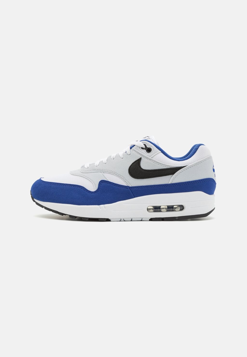 Низкие кроссовки AIR MAX 1 Nike, белый/черный/темно-королевский синий/чистая платина
Низкие кроссовки AIR MAX 1 Nike, белый/черный/темно-королевский синий/чистая платина