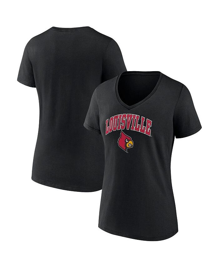 Женская черная футболка с v-образным вырезом с логотипом Louisville Cardinals Evergreen Campus Fanatics, черный
Женская черная футболка с v-образным вырезом с логотипом Louisville Cardinals Evergreen Campus Fanatics, черный