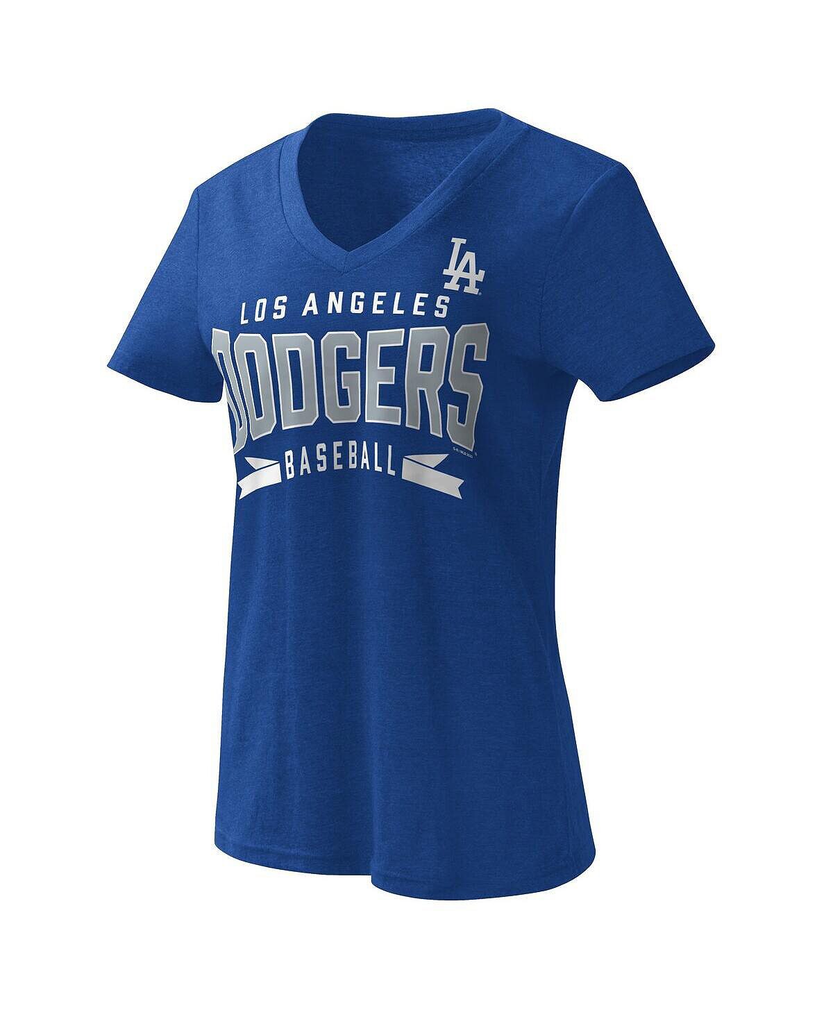 Женская футболка Royal Los Angeles Dodgers Dream Team с v-образным вырезом G-III 4Her by Carl Banks
Женская футболка Royal Los Angeles Dodgers Dream Team с v-образным вырезом G-III 4Her by Carl Banks