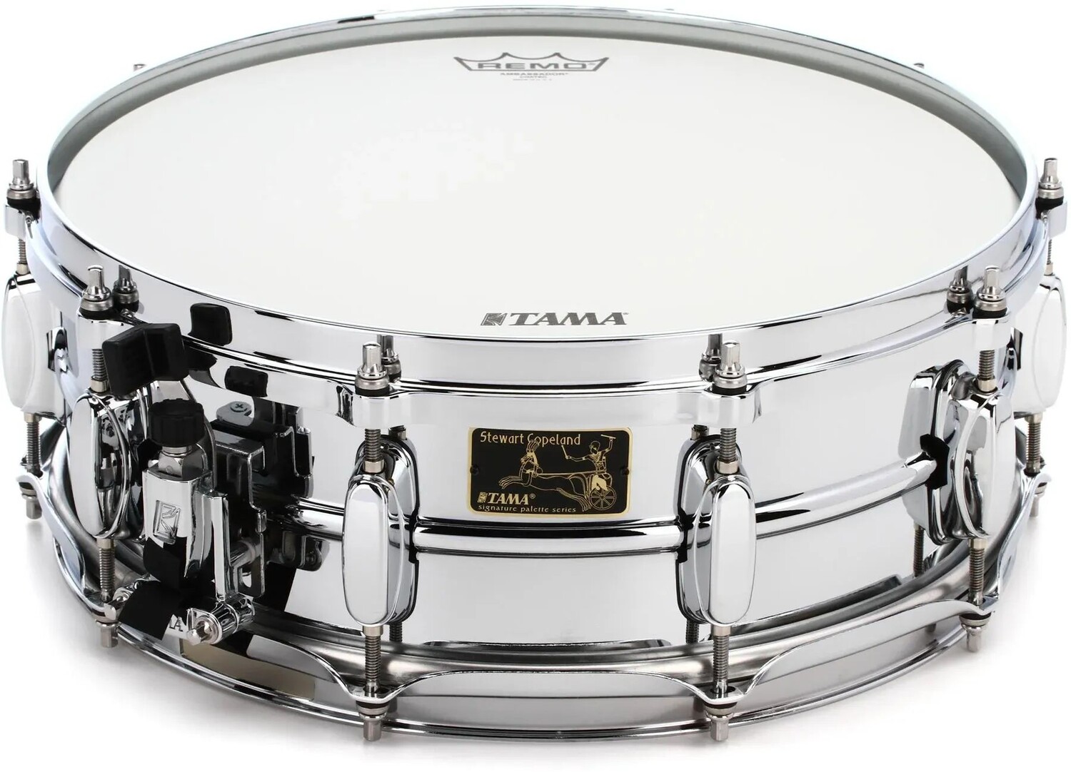 Малый барабан Tama Stewart Copeland Signature Snare — 5 x 14 дюймов, латунь 1,5 мм
Малый барабан Tama Stewart Copeland Signature Snare — 5 x 14 дюймов, латунь 1,5 мм