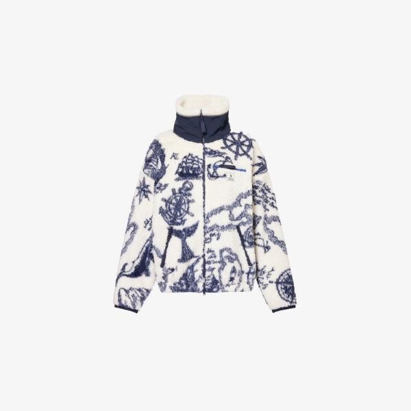 Толстовка с принтом жаккардового бордового цвета на молнии спереди Polo Ralph Lauren, бежевый
Толстовка с принтом жаккардового бордового цвета на молнии спереди Polo Ralph Lauren, бежевый