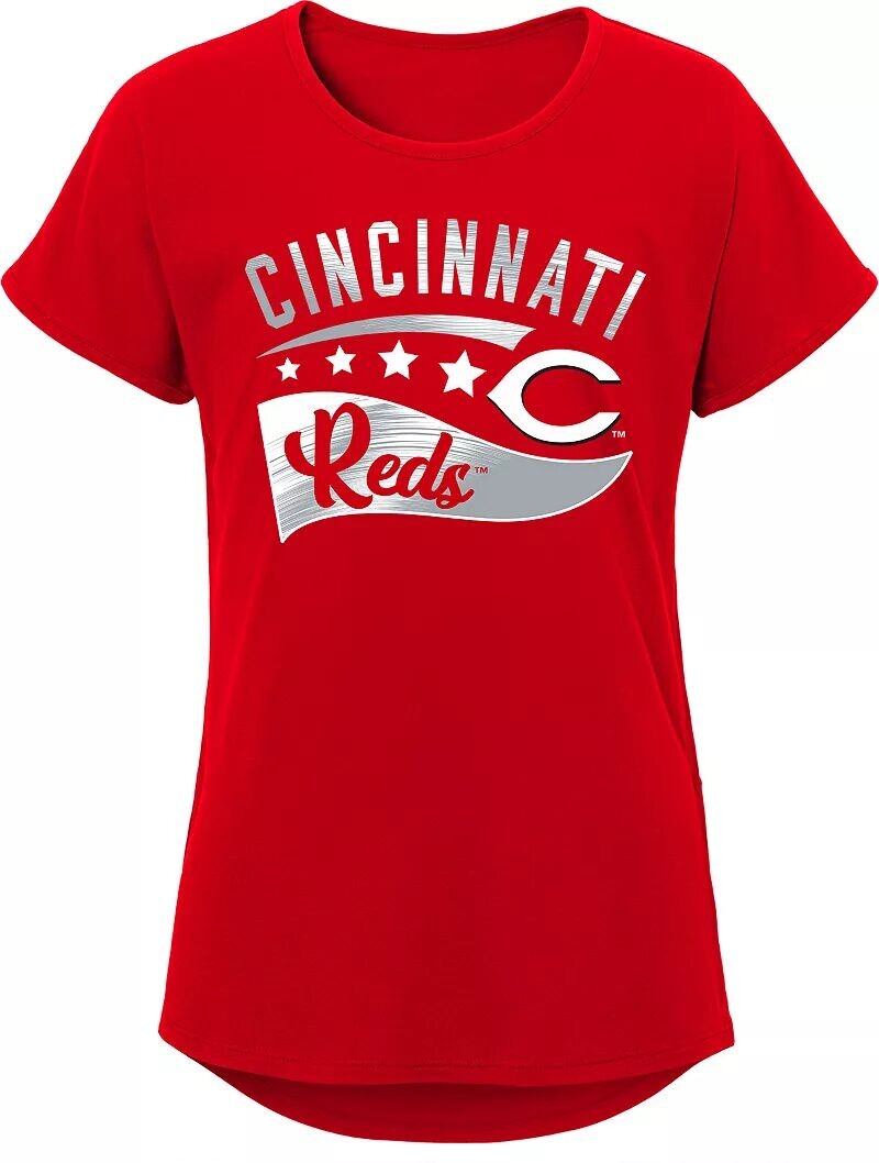 Outerstuff Одежда команды MLB для девочек 8–20 лет Cincinnati Reds, красная футболка с большой волной
Outerstuff Одежда команды MLB для девочек 8–20 лет Cincinnati Reds, красная футболка с большой волной