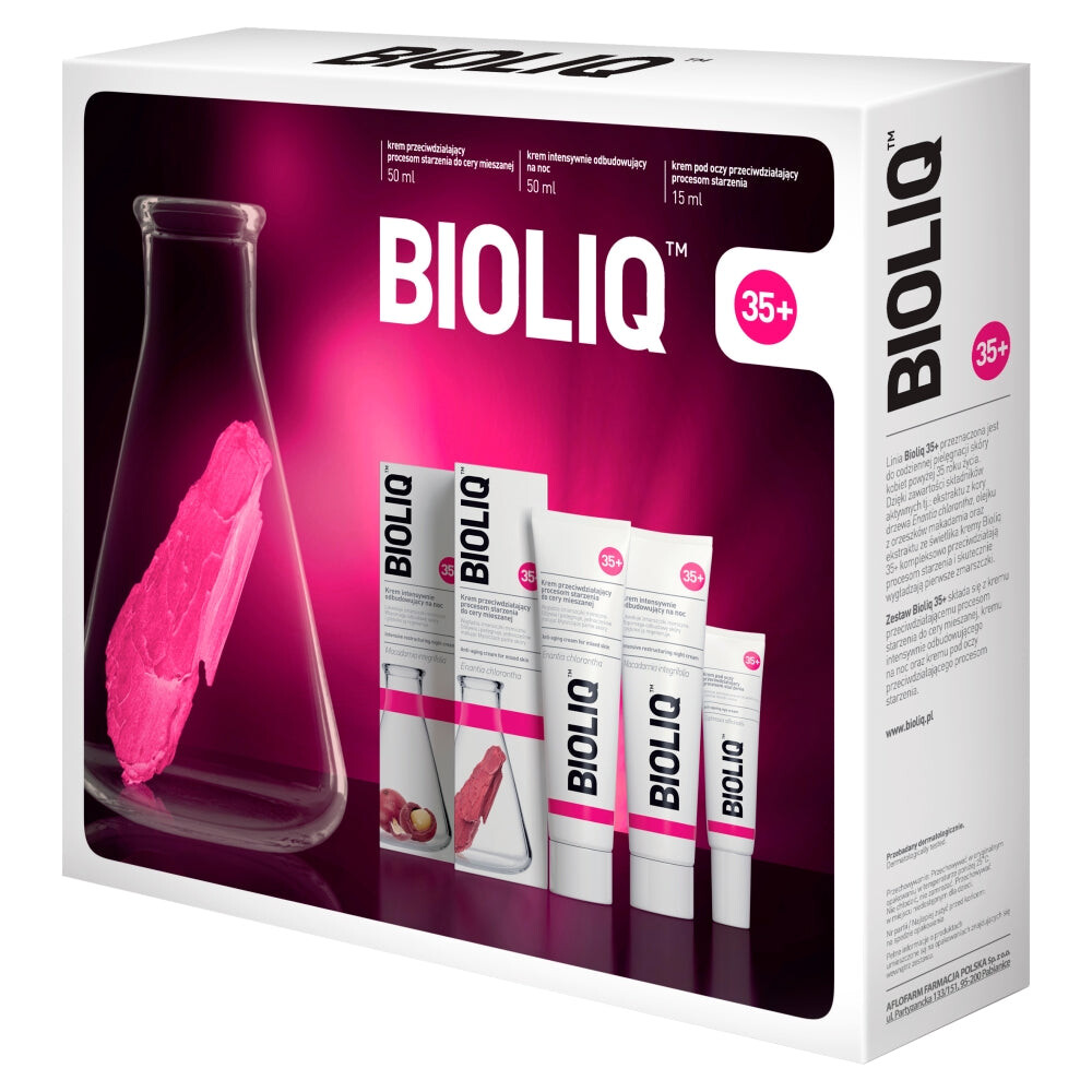BIOLIQ 35+ набор крем для комбинированной кожи 50мл + ночной крем 50мл + крем для глаз 15мл
BIOLIQ 35+ набор крем для комбинированной кожи 50мл + ночной крем 50мл + крем для глаз 15мл