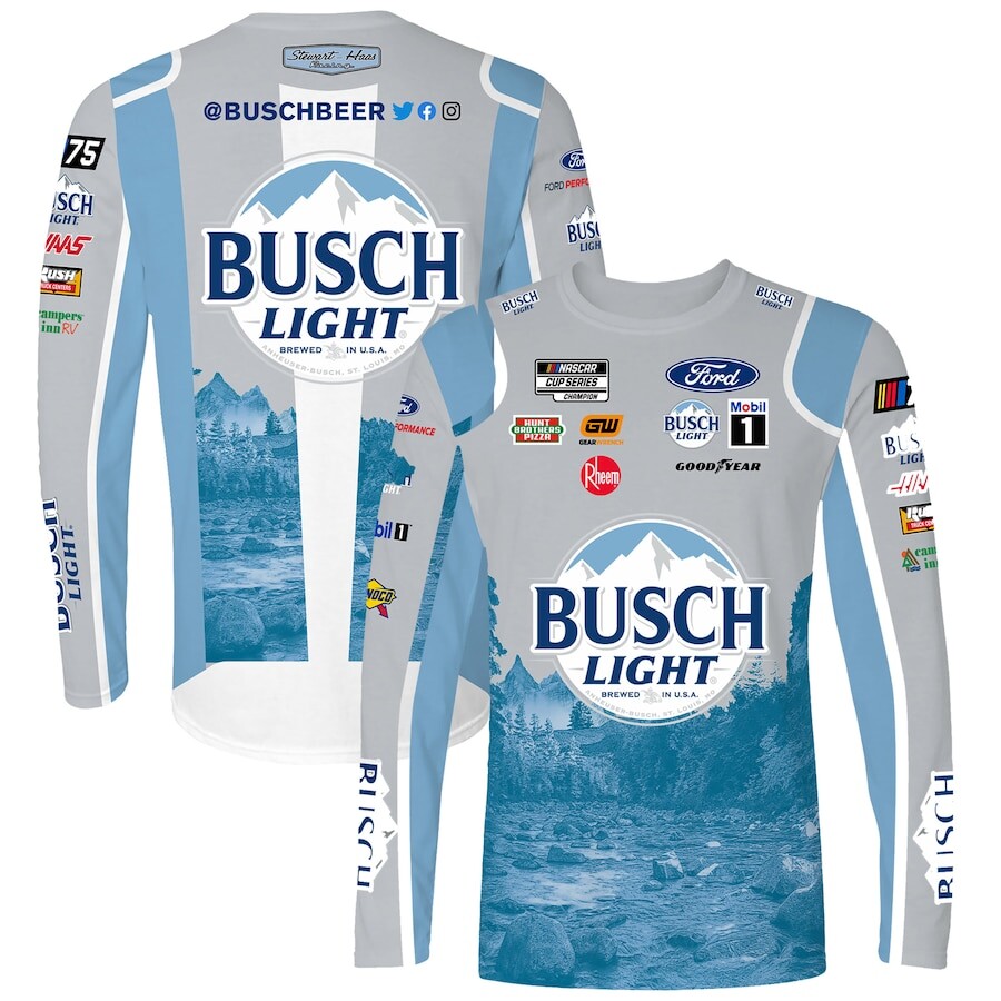 Футболка с длинным рукавом Stewart-Haas Racing Team Collection Kevin Harvick, серый
Футболка с длинным рукавом Stewart-Haas Racing Team Collection Kevin Harvick, серый