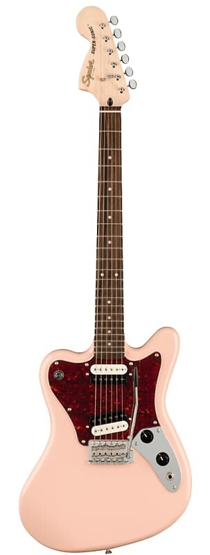 Гитара Fender Squier Paranormal Super-Sonic, черепаховая накладка, розовый цвет 0377015556
Гитара Fender Squier Paranormal Super-Sonic, черепаховая накладка, розовый цвет 0377015556
