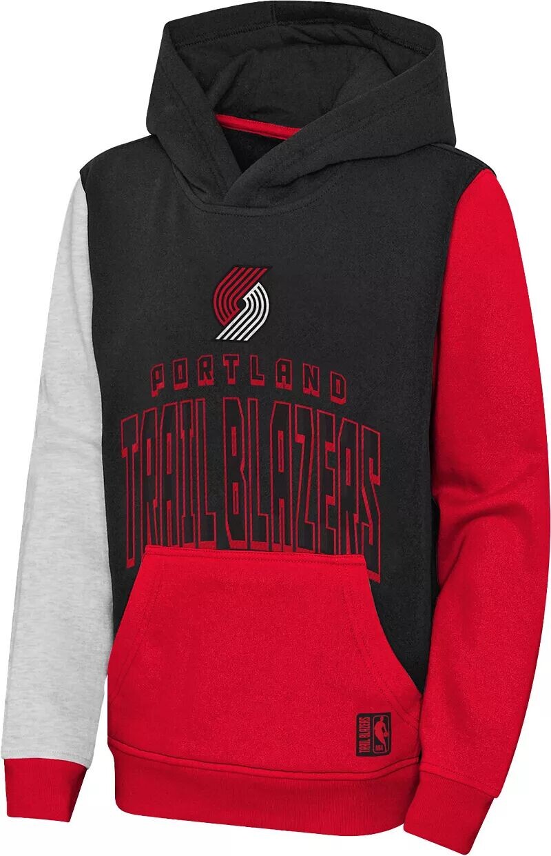 Outerstuff Youth Portland Trail Blazers Пуловер с римшотом, черная толстовка с капюшоном
Outerstuff Youth Portland Trail Blazers Пуловер с римшотом, черная толстовка с капюшоном