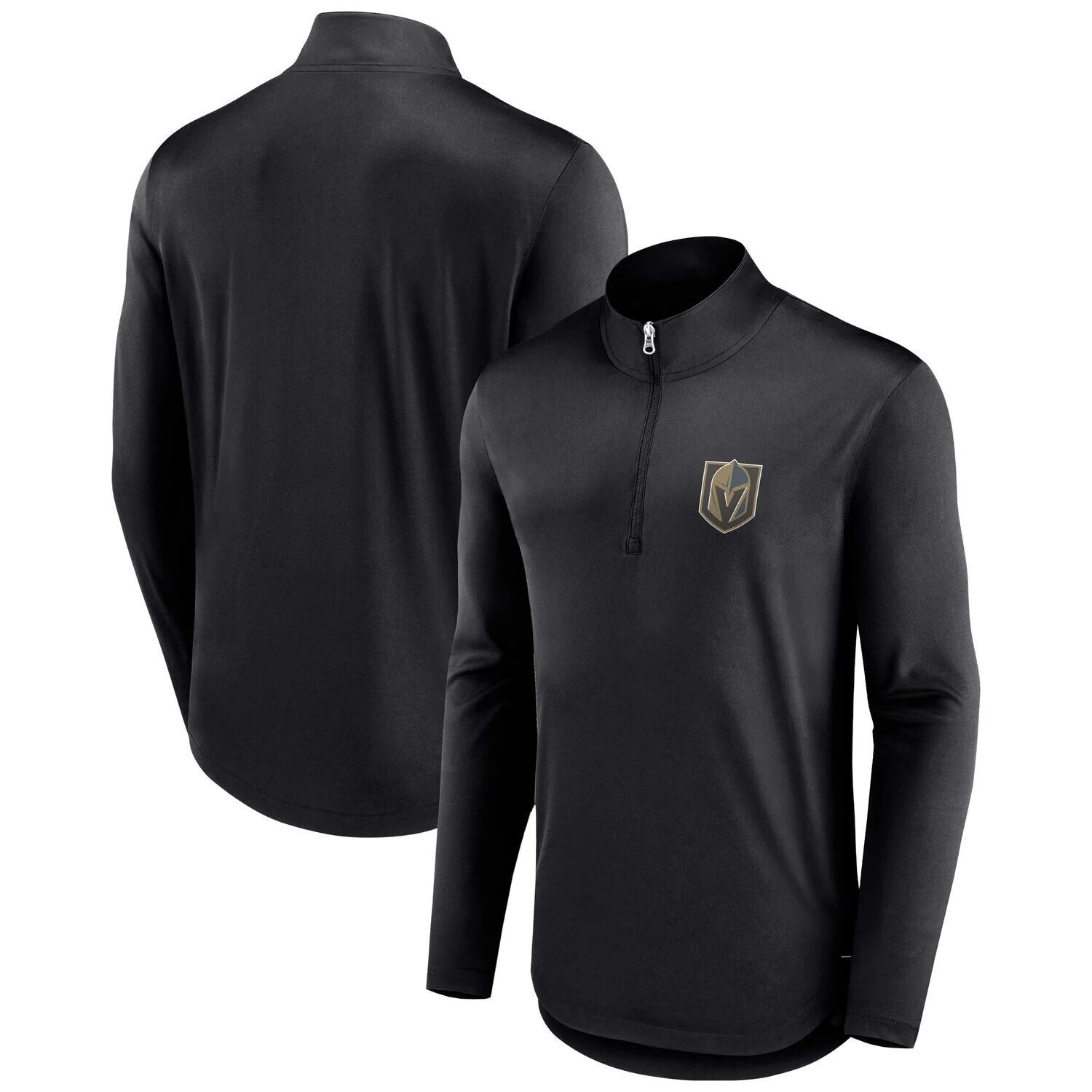 Мужская фирменная черная футболка с молнией четверть четверти Vegas Golden Knights Tough Minded Fanatics
Мужская фирменная черная футболка с молнией четверть четверти Vegas Golden Knights Tough Minded Fanatics