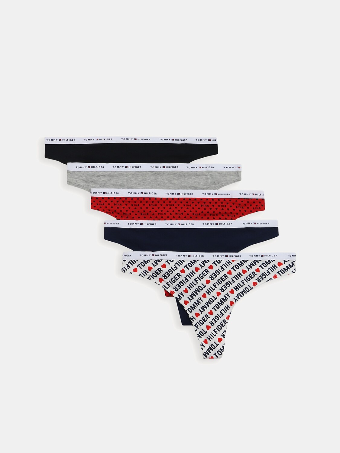 Тонги с логотипом, 5 шт. Tommy Hilfiger, черный/серый вереск/heart geo apple red/темно-синий блейзер/белый
Тонги с логотипом, 5 шт. Tommy Hilfiger, черный/серый вереск/heart geo apple red/темно-синий блейзер/белый