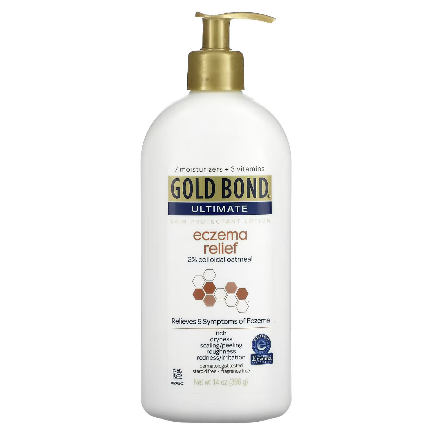 Gold Bond, Ultimate, защитный лосьон для кожи, для снятия экземы, 396 г (14 унций)
Gold Bond, Ultimate, защитный лосьон для кожи, для снятия экземы, 396 г (14 унций)