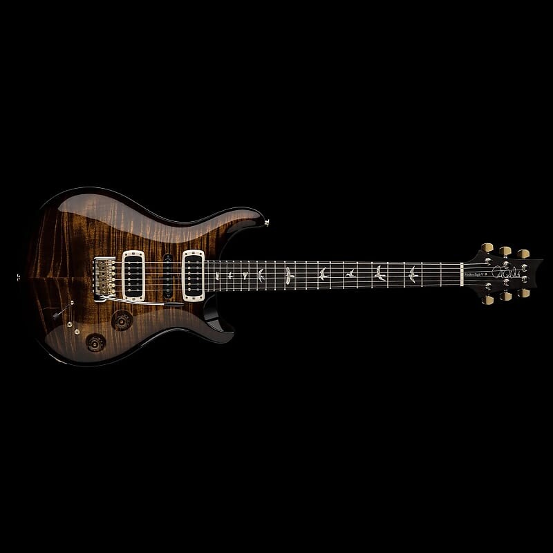 PRS Paul Reed Smith Modern Eagle V 10-Top Guitar, Rosewood, Black Gold Burst 107852:BW:H
PRS Paul Reed Smith Modern Eagle V 10-Top Guitar, Rosewood, Black Gold Burst 107852:BW:H