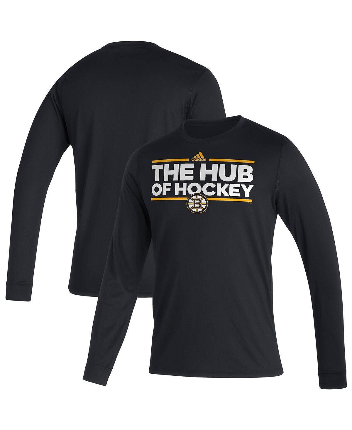 Мужская черная футболка с длинным рукавом boston bruins dassler aeroready creator adidas, черный
Мужская черная футболка с длинным рукавом boston bruins dassler aeroready creator adidas, черный