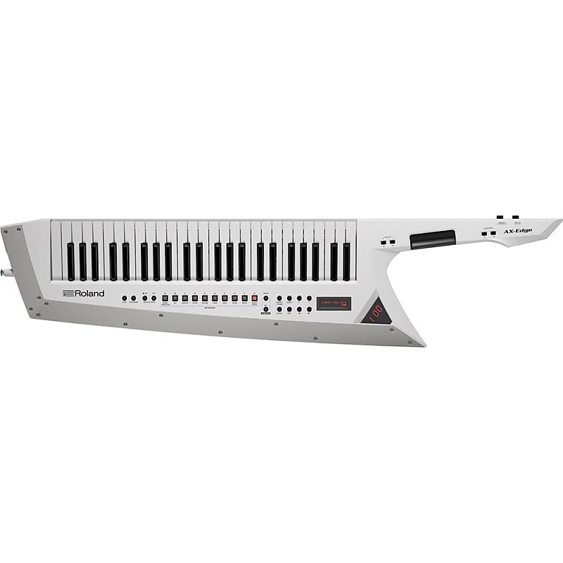 Roland AX-Edge 49-Key Keytar Synthesizer USB MIDI Bluetooth Controller White AX-EDGE-W
Roland AX-Edge 49-Key Keytar Synthesizer USB MIDI Bluetooth Controller White AX-EDGE-W