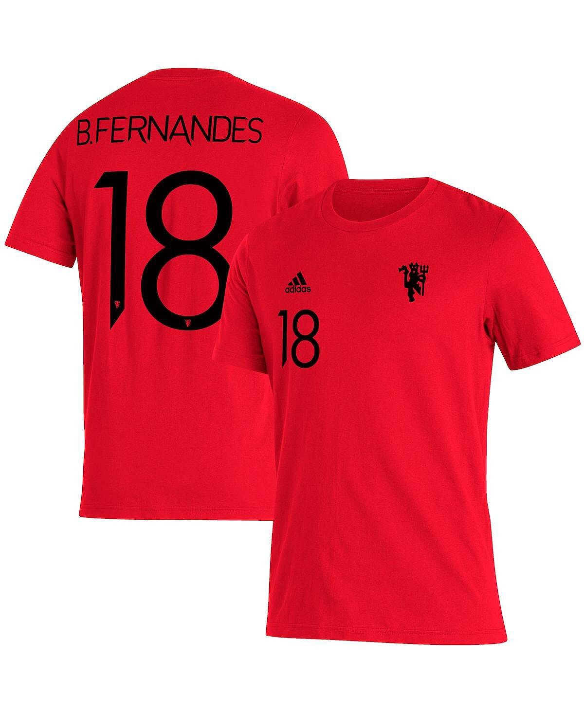 Мужская красная футболка bruno fernandes manchester united с усилителем имени и номера adidas, красный
Мужская красная футболка bruno fernandes manchester united с усилителем имени и номера adidas, красный