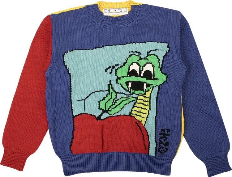 Толстовка Off-White Snake Chuncky Knit Crewneck 'Multicolor', разноцветный, Желтый
Толстовка Off-White Snake Chuncky Knit Crewneck 'Multicolor', разноцветный, Желтый
