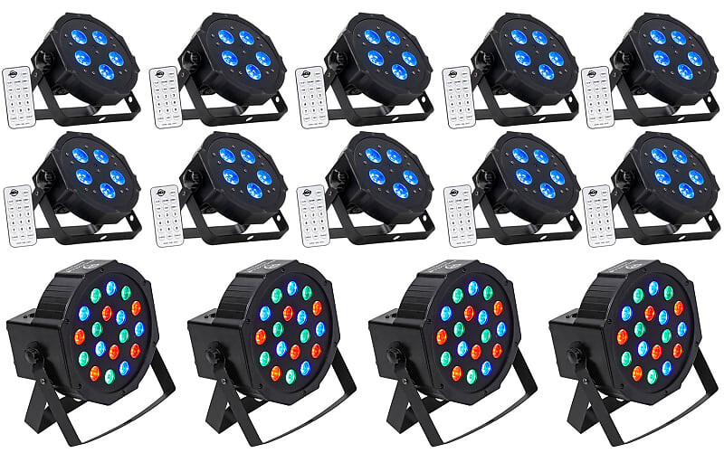 (10) American DJ ADJ MEGA HEX PAR Can RGBWA+UV Slim LED Wash Lights+(4) RockPars (10) MEGA HEX PAR+(4) RockPAR50
(10) American DJ ADJ MEGA HEX PAR Can RGBWA+UV Slim LED Wash Lights+(4) RockPars (10) MEGA HEX PAR+(4) RockPAR50