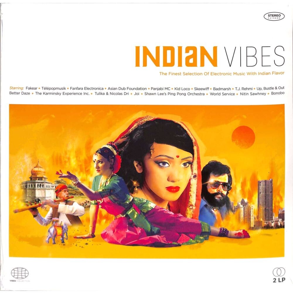 Виниловая пластинка Indian Vibes (The Finest Selection Of Electronic Music With Indian Flavor) (2 Discs) | Various Artist
Виниловая пластинка Indian Vibes (The Finest Selection Of Electronic Music With Indian Flavor) (2 Discs) | Various Artist