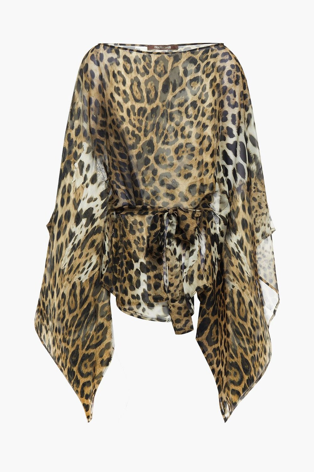 Топ из шелкового шифона с леопардовым принтом и поясом ROBERTO CAVALLI, животный принт
Топ из шелкового шифона с леопардовым принтом и поясом ROBERTO CAVALLI, животный принт