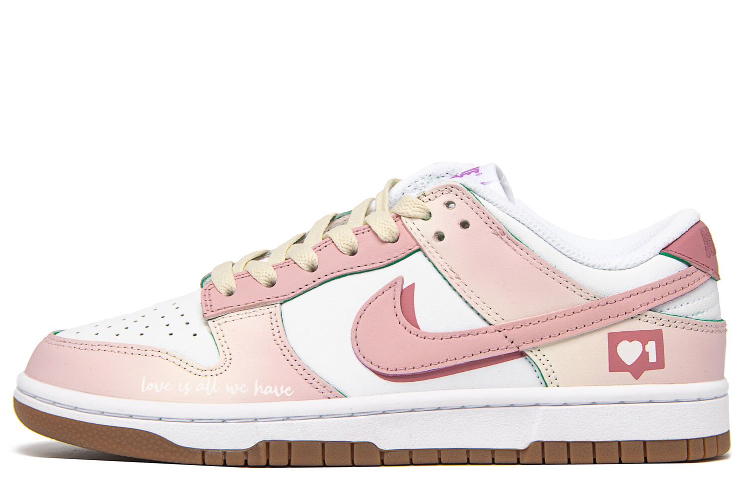 Кроссовки Nike Dunk Skateboarding Shoes Women's Low-top White/beige/pink, розовый
Кроссовки Nike Dunk Skateboarding Shoes Women's Low-top White/beige/pink, розовый