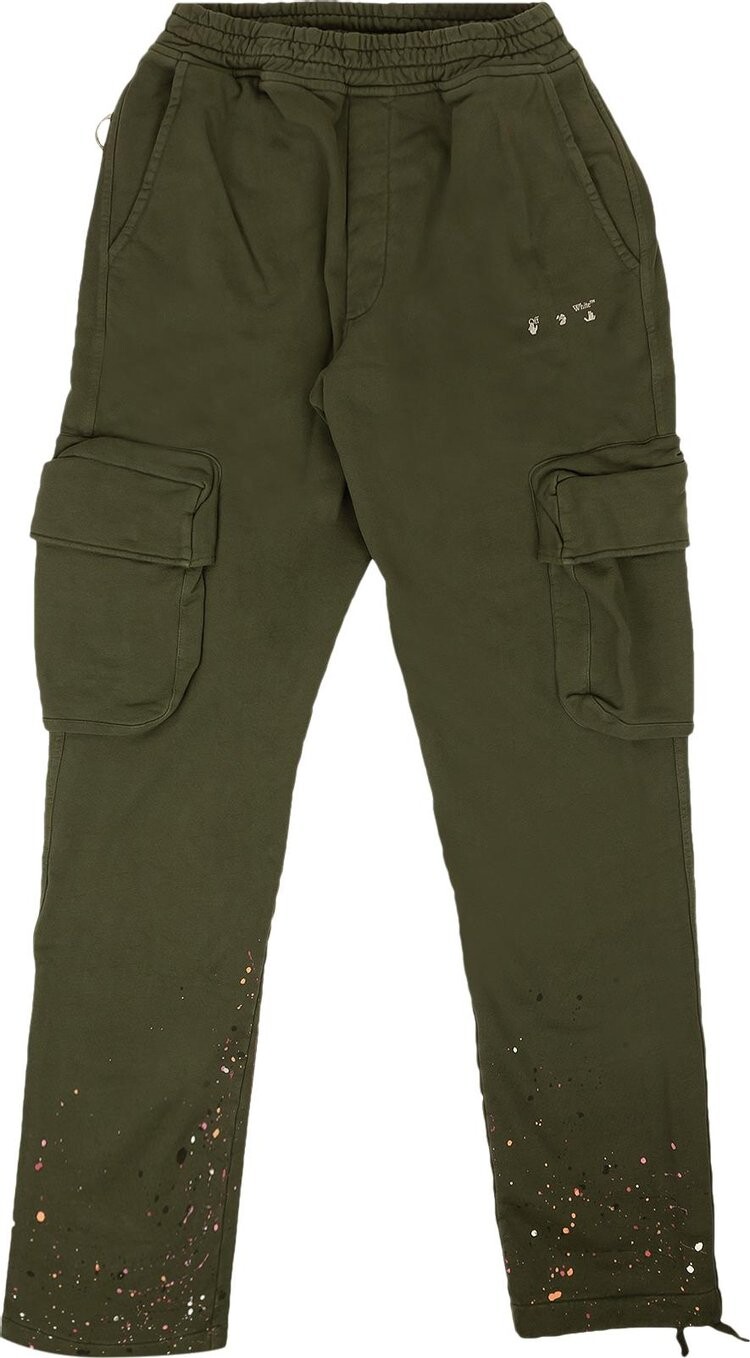 Спортивные брюки Off-White Vintage Paint Cargo Sweatpants 'Kombu Green/White', зеленый
Спортивные брюки Off-White Vintage Paint Cargo Sweatpants 'Kombu Green/White', зеленый