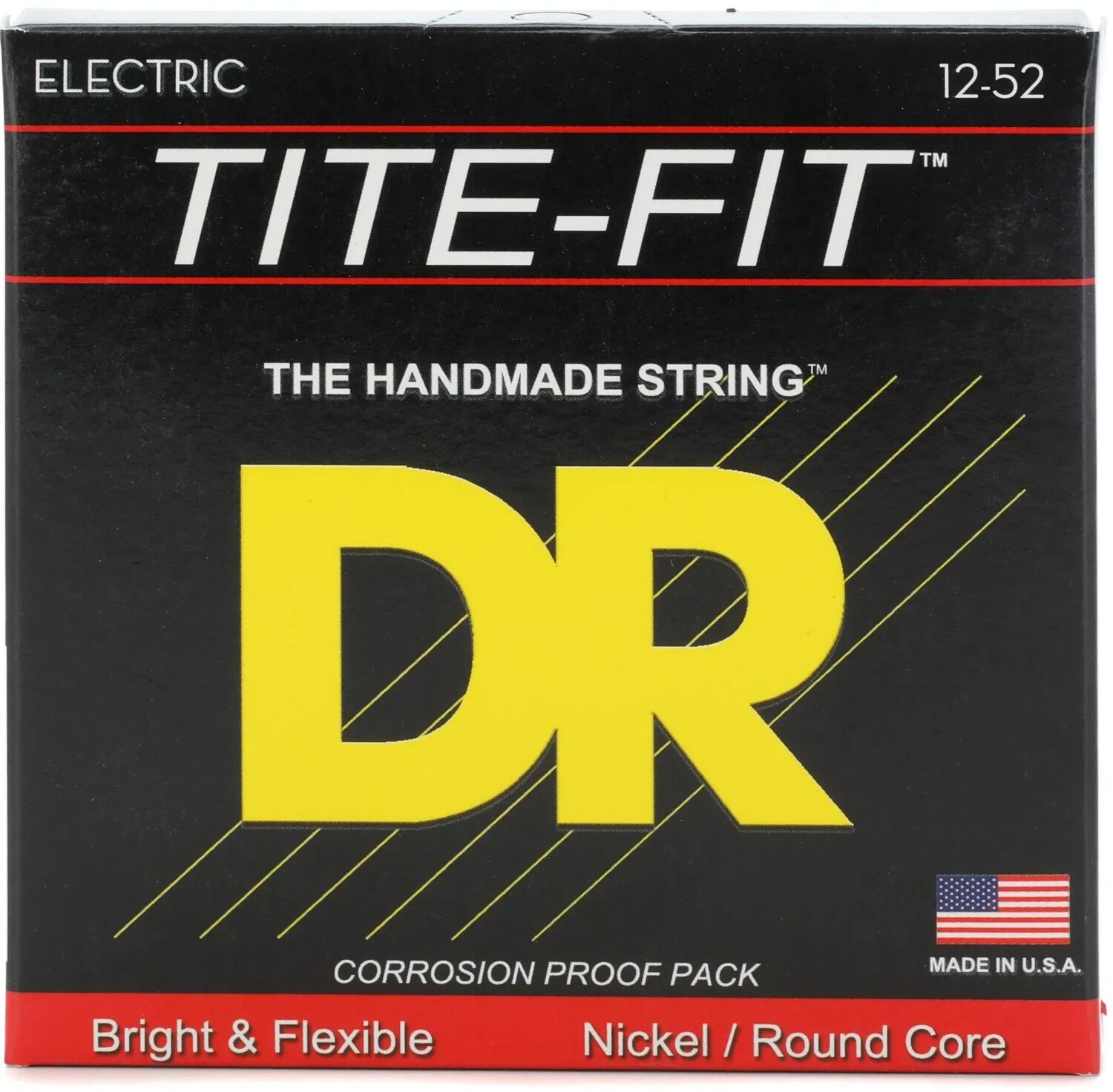 Струны для электрогитары с компрессионной обмоткой DR Strings JZ-12 Tite-Fit — .012-.052 Jazz
Струны для электрогитары с компрессионной обмоткой DR Strings JZ-12 Tite-Fit — .012-.052 Jazz